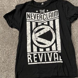Neverclaim concert tee
